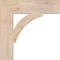 Ekena Millwork Thorton Block Smooth Bracket, Douglas Fir, 3 1/2"W x 16"D x 16"H BKT04X16X16THR05SDF - alternate 3